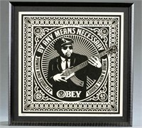 Shepard Fairey. Screen Print. By Any Means. 2011.