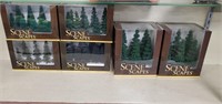 6 Boxes Of Bachmann Trees, new in box