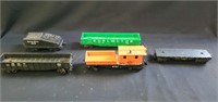 5 O Scale Train Cars, as is