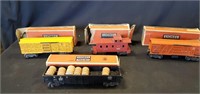 Lionel O Scale Train Cars With Boxes