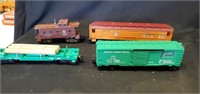 4 Lionel Train Cars O Gauge