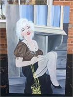 Marilyn Monroe Artwork Painted by Tim Music