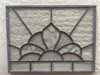 Clear Stained Glass Panel