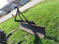 FORD 3PT HITCH ANGLE BACK BLADE 6FT HAS SOME