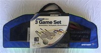 Sportcraft 3 Game Set - New in Package