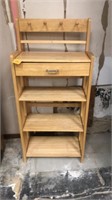 Kitchen shelf with drawer
