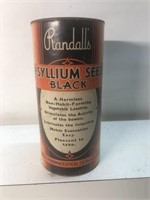 Vintage NOS  advertisingRandalls Psyllium Seed