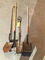 (4) Shovels