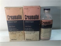 Vintage lot of 2 advertising pharmacy Cremalin