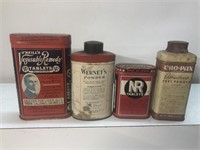 Vintage advertising Tin lot Oneils Tablets