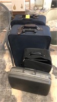 4 suitcases