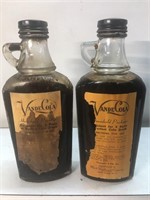 Vintage lot of Rare NOS Vande Cola syrup bottles