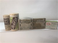 Vintage advertising medicine lot some still have