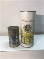 Vintage advertising Schmitz beer can bank out of