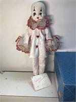 Vintage Madame Alexander clown doll with original