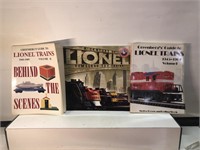 Lot of Lionel train collectors books