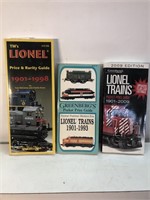 Lionel train collector books lot