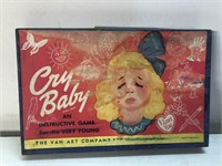 Vintage antique cry baby game the van art company
