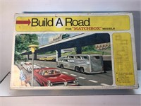 Vintage matchbox build a road set original box