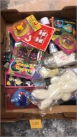 assorted toys sitll in package