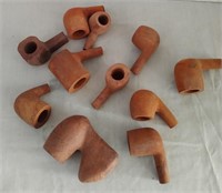 D - MISCELLANEOUS CLAY PIPE HEADS
