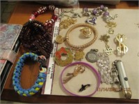 Misc. Jewelry Lot-Necklaces,Bracelets, Money