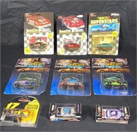9 Collectible NASCAR Hotwheels