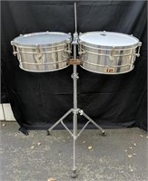 Latin Percussion M. Cohen Timbales on Stand