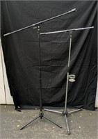 Two Boom Microphone Stands