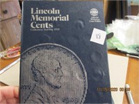 Whitman Book of Lincoln Memorial Cents 1959-