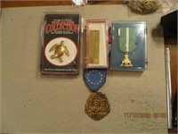 3 Scout Items, Jockey Hollow Trail Medal &
