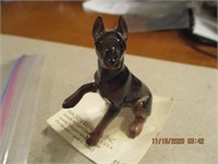 Hagen-Renaker Porcelain Doberman Dog Mini
