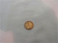 1913 Indian Head $2.50 Gold Piece