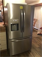 Stainless 3-Door Refrigerator/Freezer on Bottom