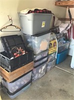 Storage Tubs & Contents
