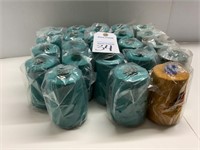 23 Large Spools Of Assorted Colors of New Thread
