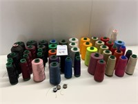 50 Assorted Spools of Thread