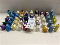 50 Spools of Thread—Variety of Colors