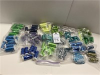 19 Bags of Embroidery Thread—Various Colors
