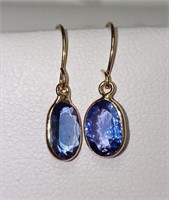 $500 14K Tanzanite(1.3ct) Earrings