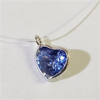 $1200 14K Sapphire(0.9ct) Necklace