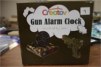 Gun Alarm Clock -New