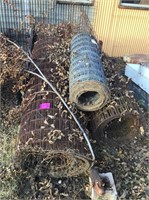 Rolls of Wire & Hog Fence Panels