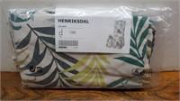 NEW IKEA Henriksdal Chair Cover Leaf Patterned