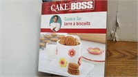 NEW Cake Boss Cookie Jar