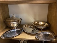 Silver Plated Server/Dish Lot