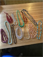 Beaded Necklace Lot