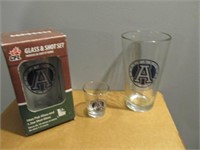2 Sets of CFL Toronto Argonaut Glasses