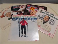 5 Collectable Christmas LP's