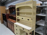 2 Piece desk / Book case/ Display Unit